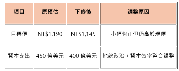 台積電
外資看法