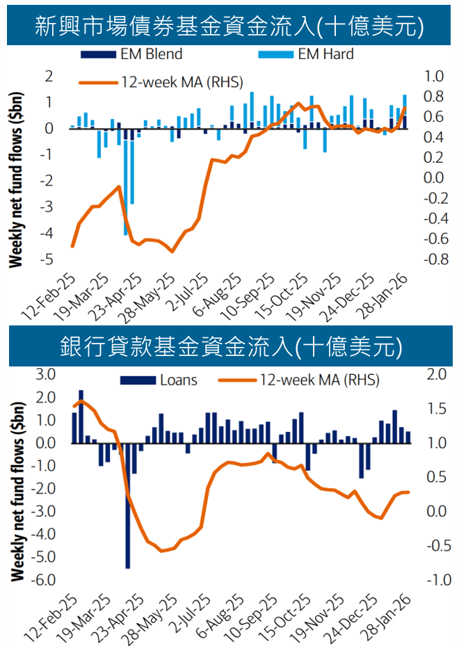 資金流入
新興市場