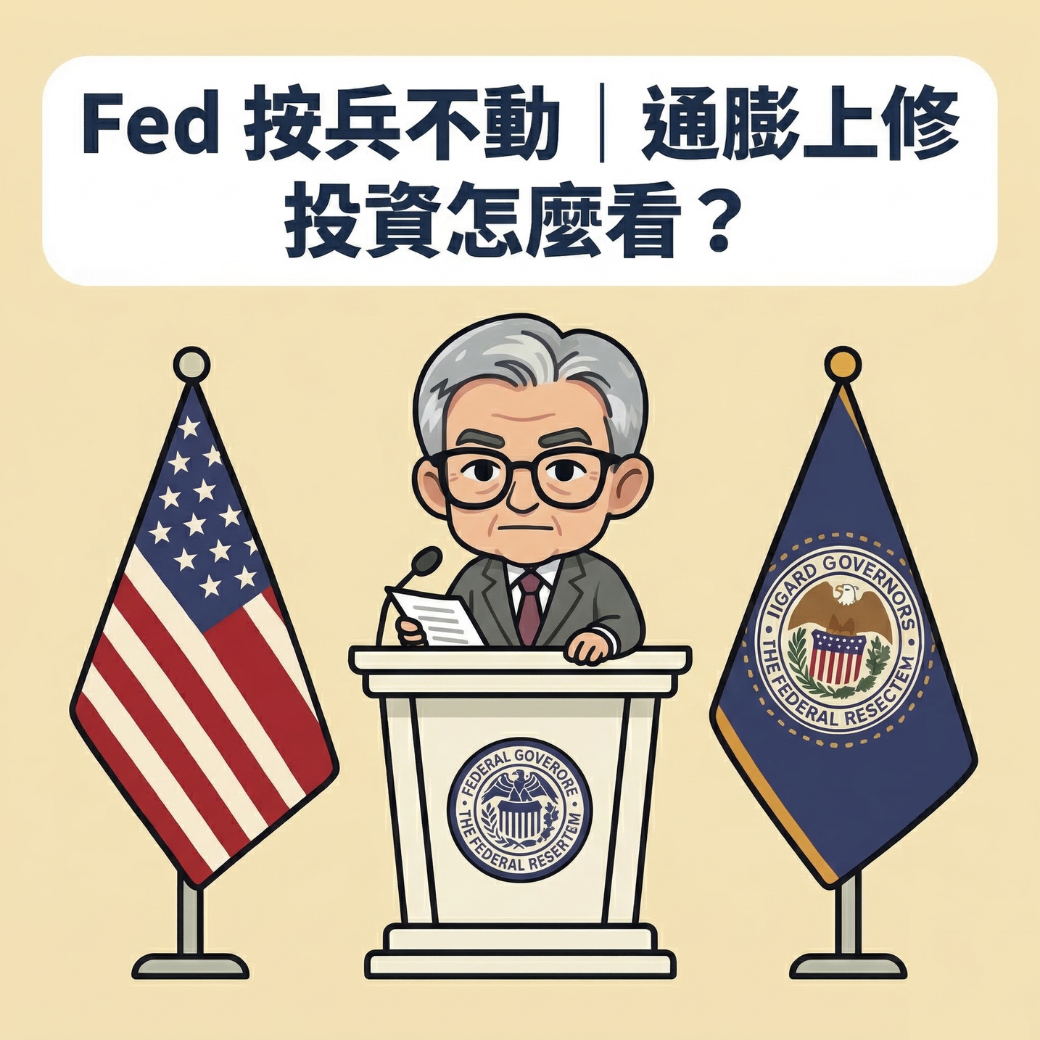 聯準會 3 月按兵不動！通膨上修、油價衝擊一次看懂，基金投資人怎麼因應？